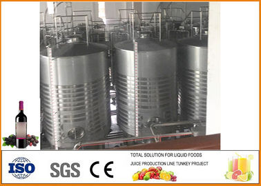 China Mulberry Fruit Wine Fermentation Equipment 304 Stainless Steel Material 12 Months Warranty supplier