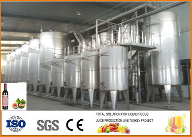 China Fig Wine Line Fermentation Machine / Industrial Fermentation Equipment supplier