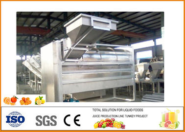 SUS 304 Turnkey Orange Juice Production Line with Siemens PLC  Touch Screen