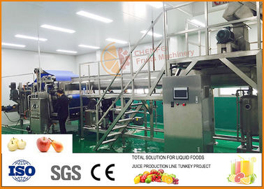 Turnkey  Apple Juice Production Line 5 T/H Capacity