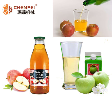 Industrial Apple Juice Processing Line Energy Saving 2 T/H Capacity ISO9001