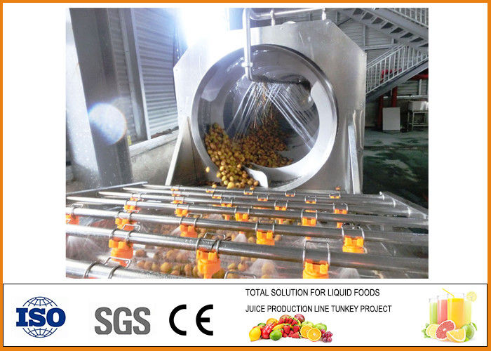 SS303 Complete Cili Fruit Juice Production Line Industrial CFM-B-02-250-267
