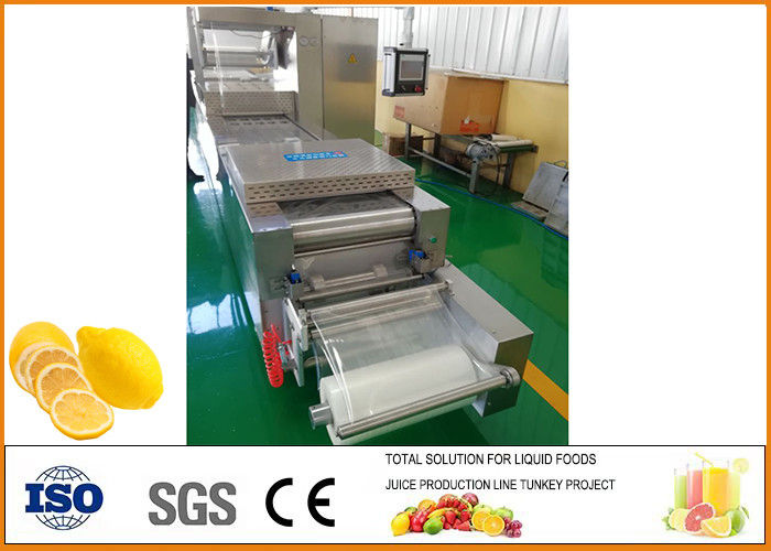 Freeze-drying Lemon Processing Machinery Silver Color CFM-FD-200
